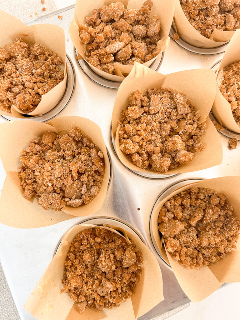 Biscoff Streusel Banana Muffins