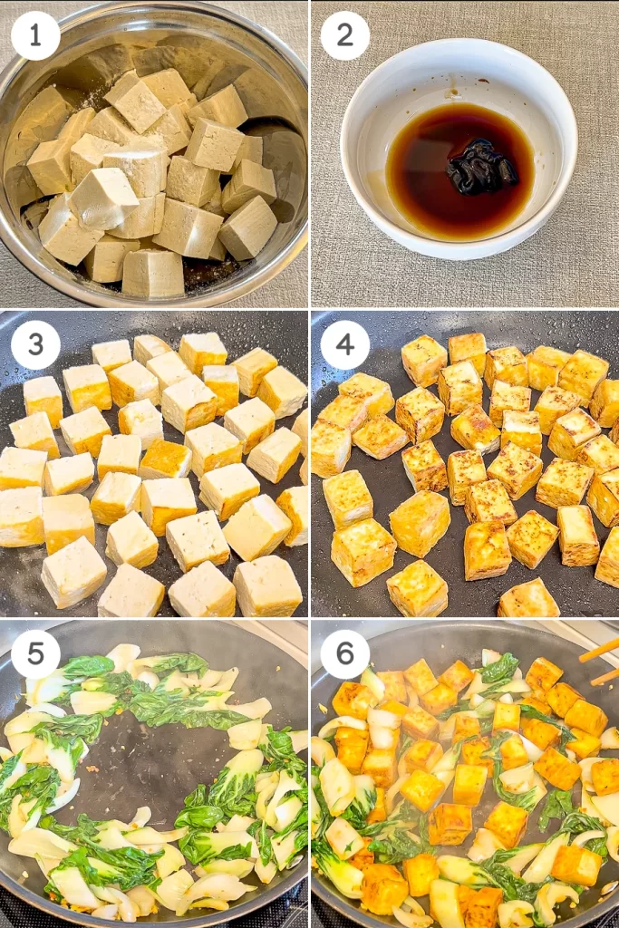 how to make ginger soy tofu stir fry