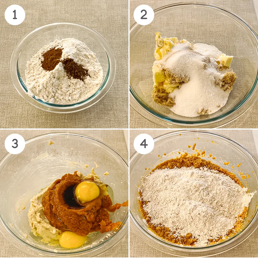 how to make pumpkin marble bundt cake