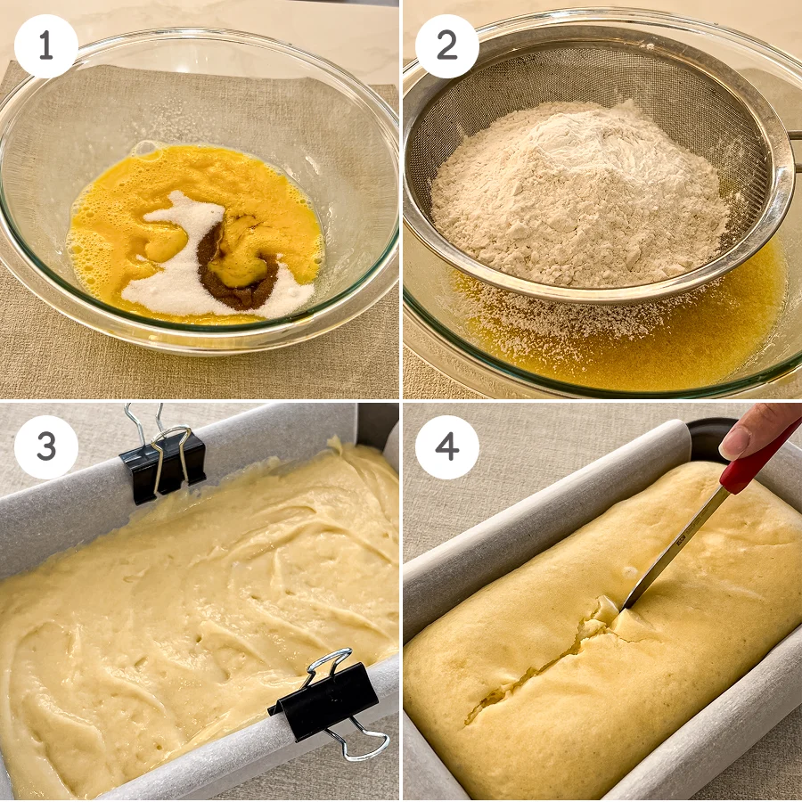 how to make butterless pound cake
