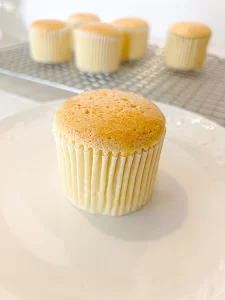 japanese honey castella muffins