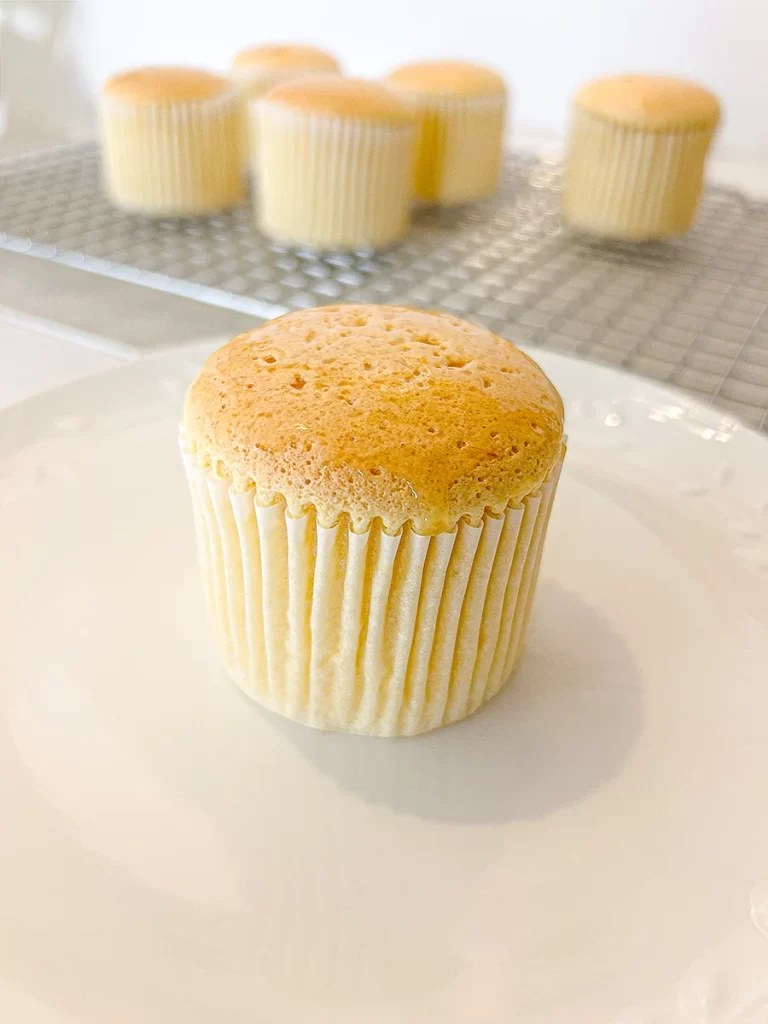 japanese honey castella muffins