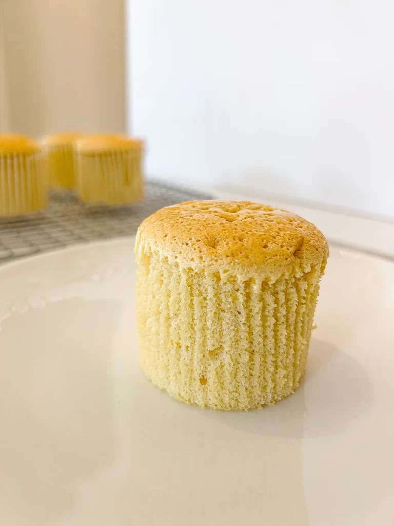 japanese honey castella muffins