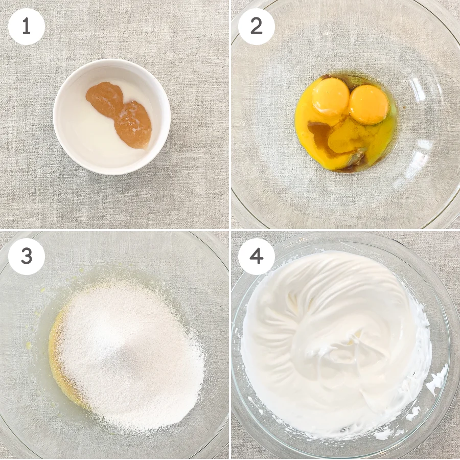 how to make japanese honey castella muffins